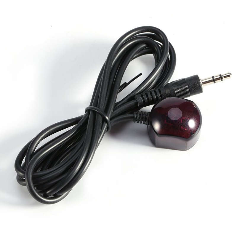 3.5mm IR Infrared Emitter Remote Control Receiver Extension Cord Cable With LED