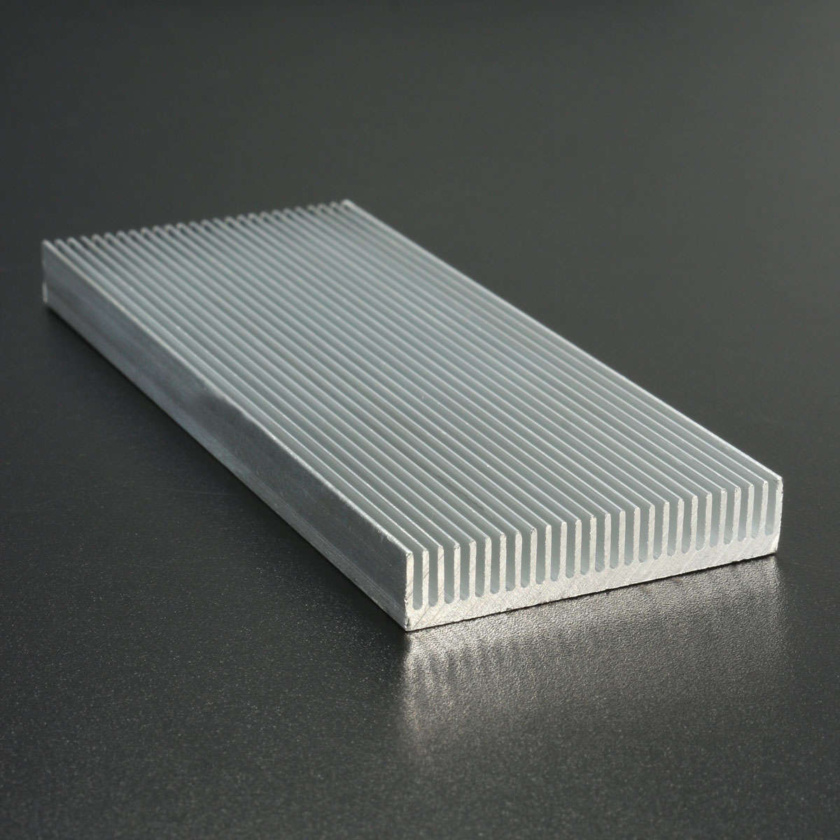 100x41x8mm Aluminum Heat Sink Heat Sink Cooler For High Power LED Amplifier Transistor Cooling