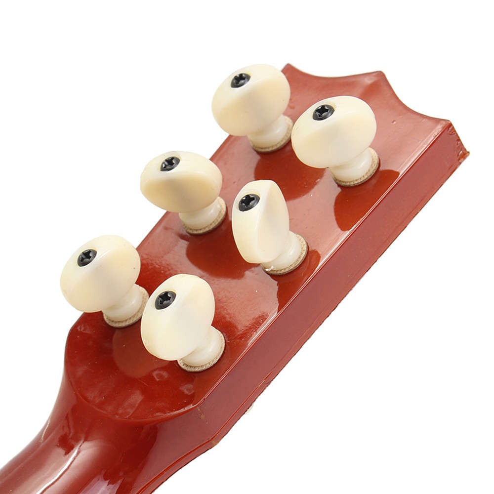 21'' Beginners Basswood Acoustic Guitar 6 String Practice Music Instruments (Color Black)