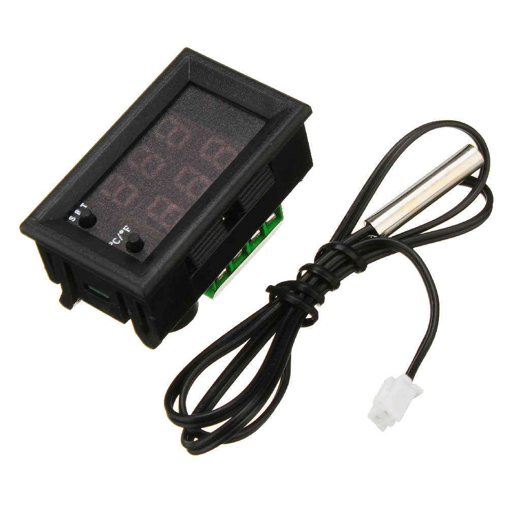 W2809 W1209WK DC12V Digital LED Thermostat Temperature Controller Module Smart Temp Sensor Board  wi