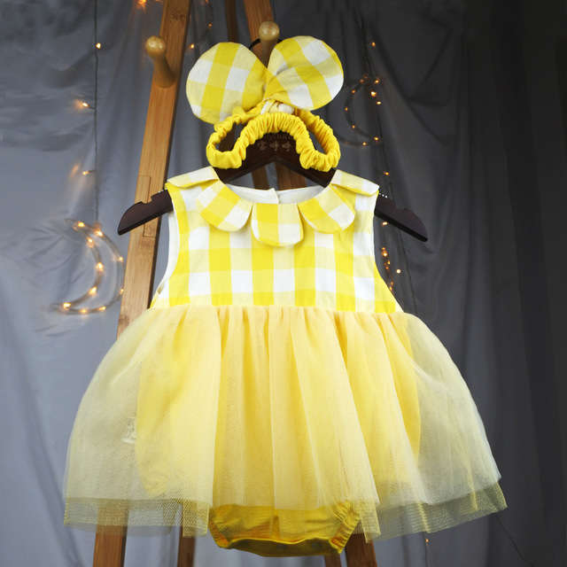 New Female Baby Loaded Princess Slings Onesies Baby Crawling Clothes Newborn Baby Clothes Baby