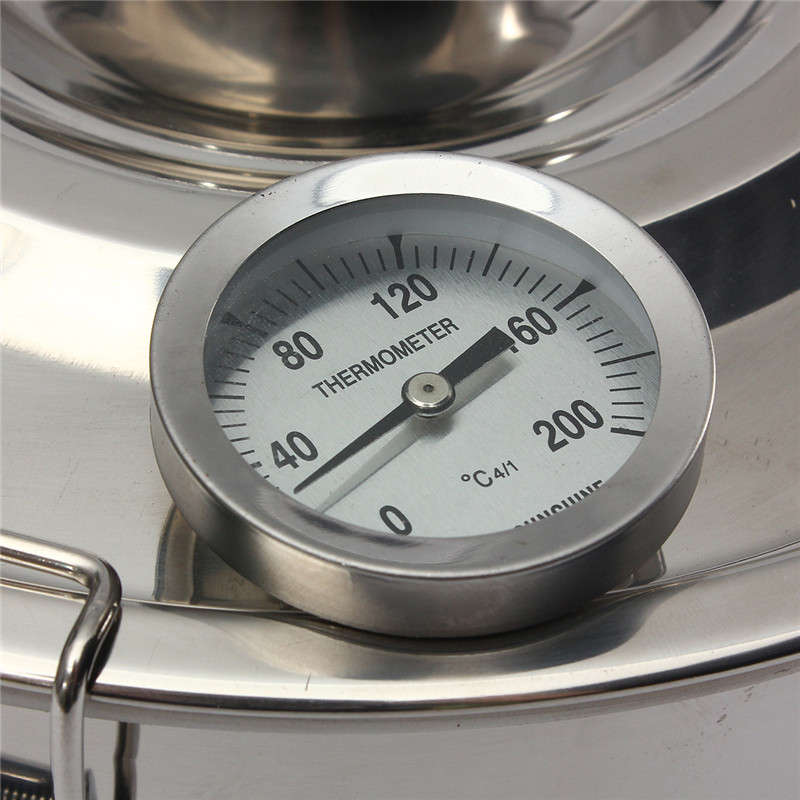 35L Alcohol Ethanol Distiller Home Brew Still Wines Making Pure Water Boi (Material Stainless Steel)
