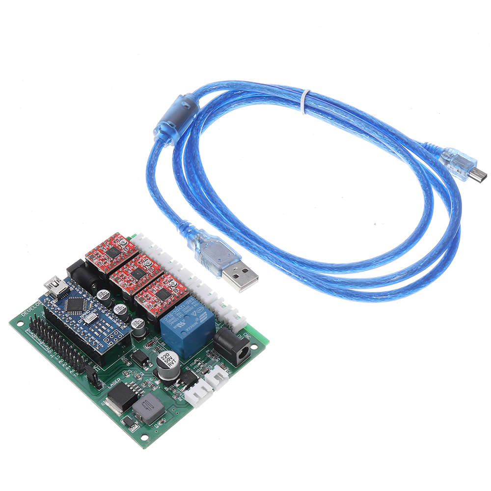 Original 3018 CNC Router 3 Axis Control Board GRBL USB Stepper Motor Driver  DIY Laser Engraver Mill