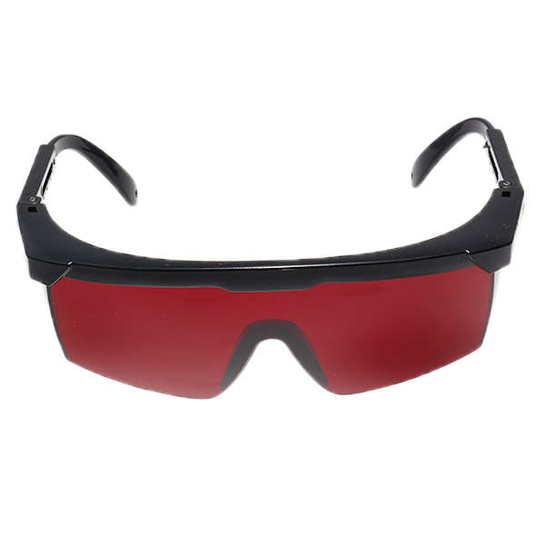 Laser Goggles Safety Glasses Protective Eyewear PC with Adjustable legs (Color Yellow)