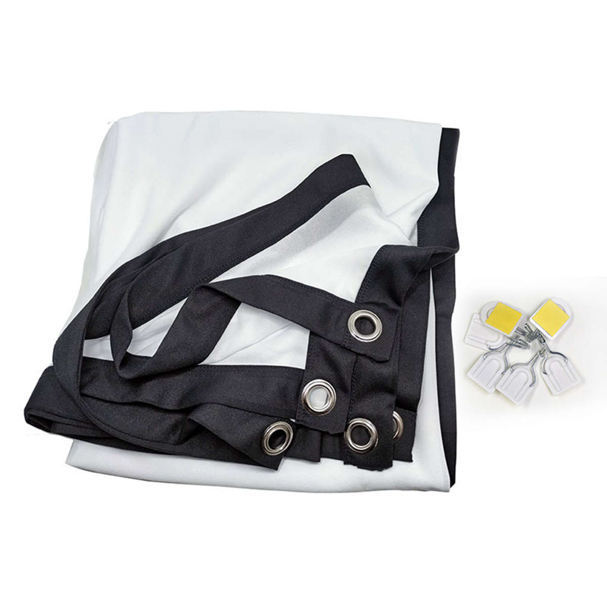 60/100/120/150 inch 16:9 Foldable Portable Projector Screen Cloth Meeting Presentatio