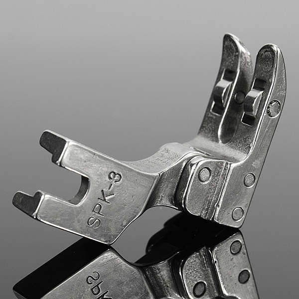 High Shank Roller Presser Foot For PVC Leather Fit Industrial Sewing Machine