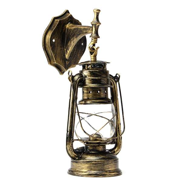 Retro Antique Vintage Exterior Lantern Wall Lamp Bar Cafe Sconce Lightin