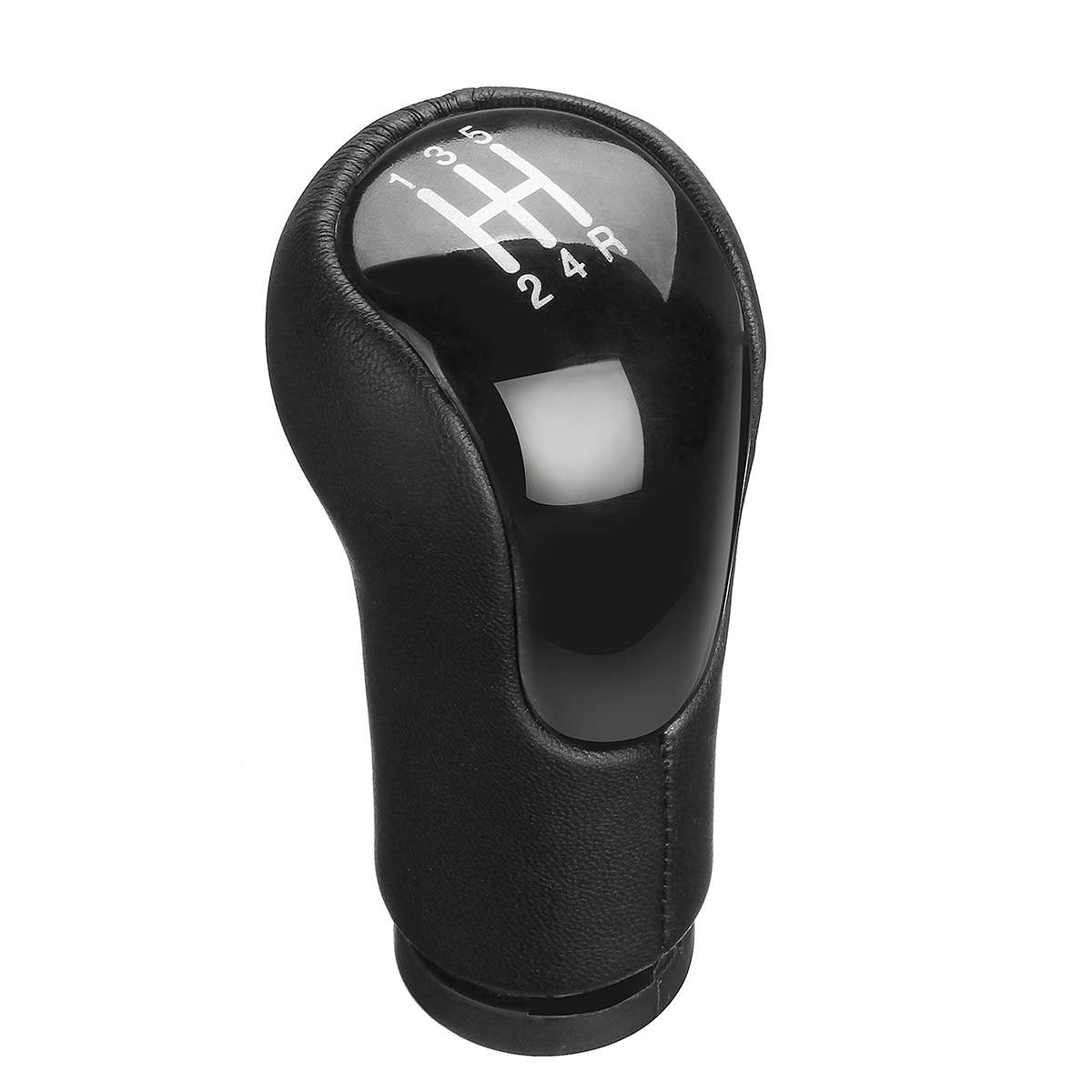 5 Speed Gear Shift Knob Stick PU leather for Ford Fiesta Fusion Transi