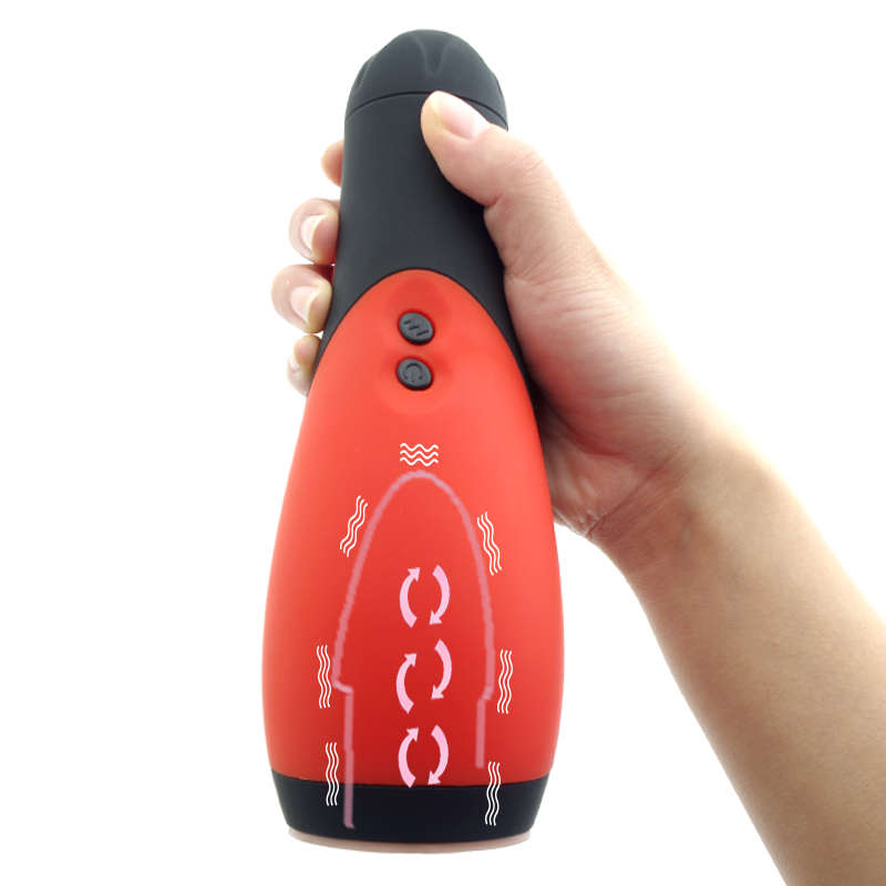 Silicone Blowjob 30 Speed Vibration Simulated Electric Male Masturbator Cup Dee