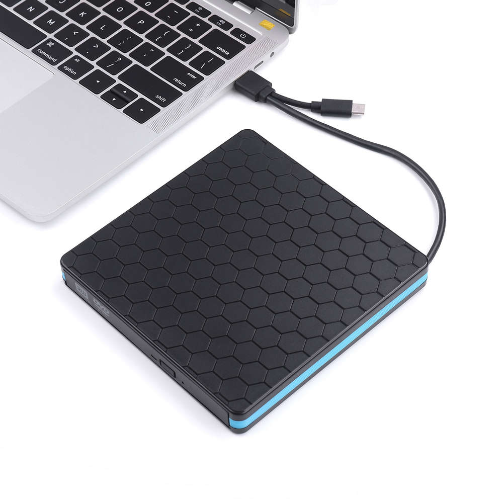 External Optical Drive USB 3.0 Type-C CD/DVD/VCD Burner Player Reader RW Drive for PC Windows XP/ 20