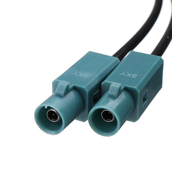 New Car Radio Antenna Adapter Audio Cable Fakra Female to Dual Male For VW /Audi