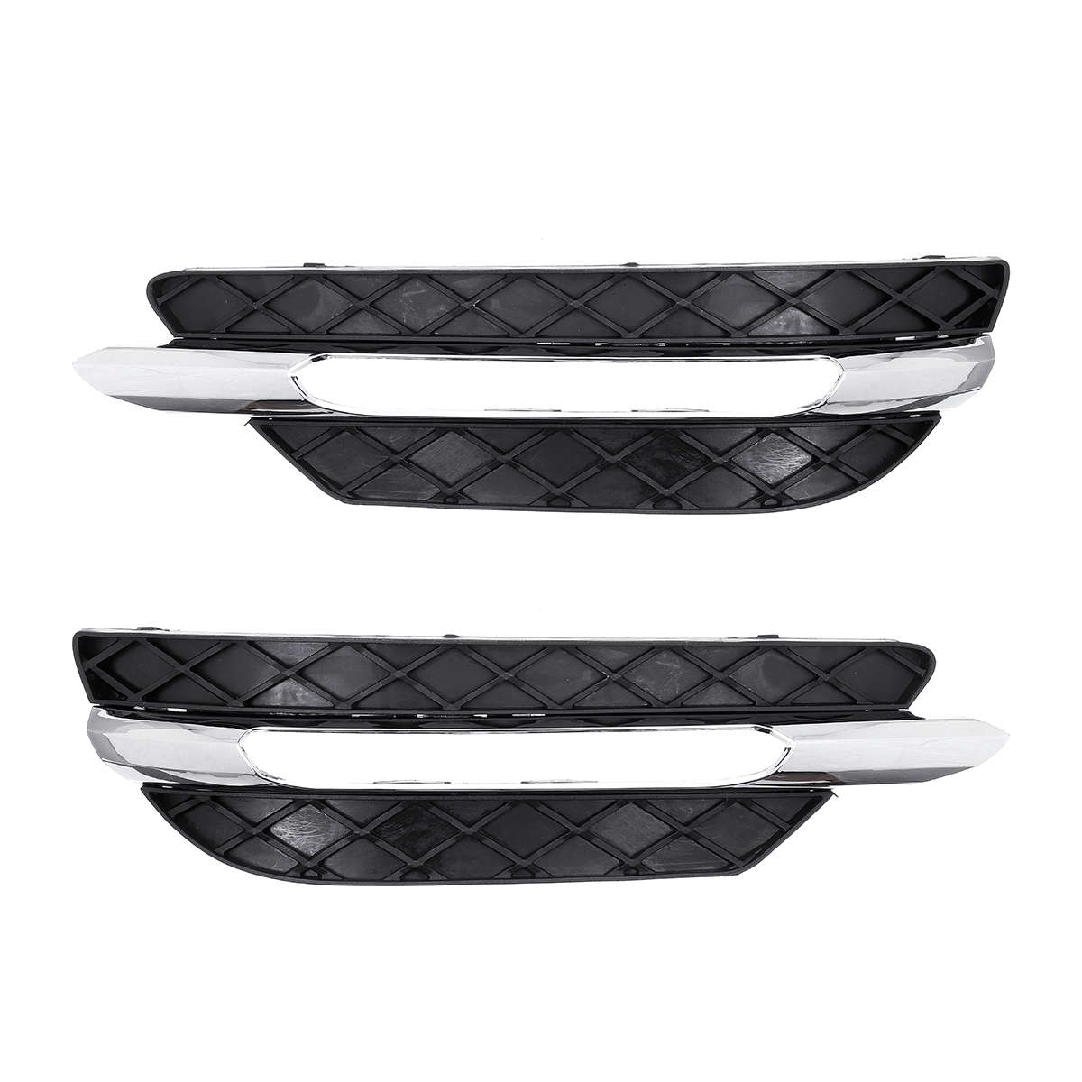 Front Bumper DRL Daytime Running Lights Grill Cover Left/Right for Mercedes-Benz W204 C-Class 2011-