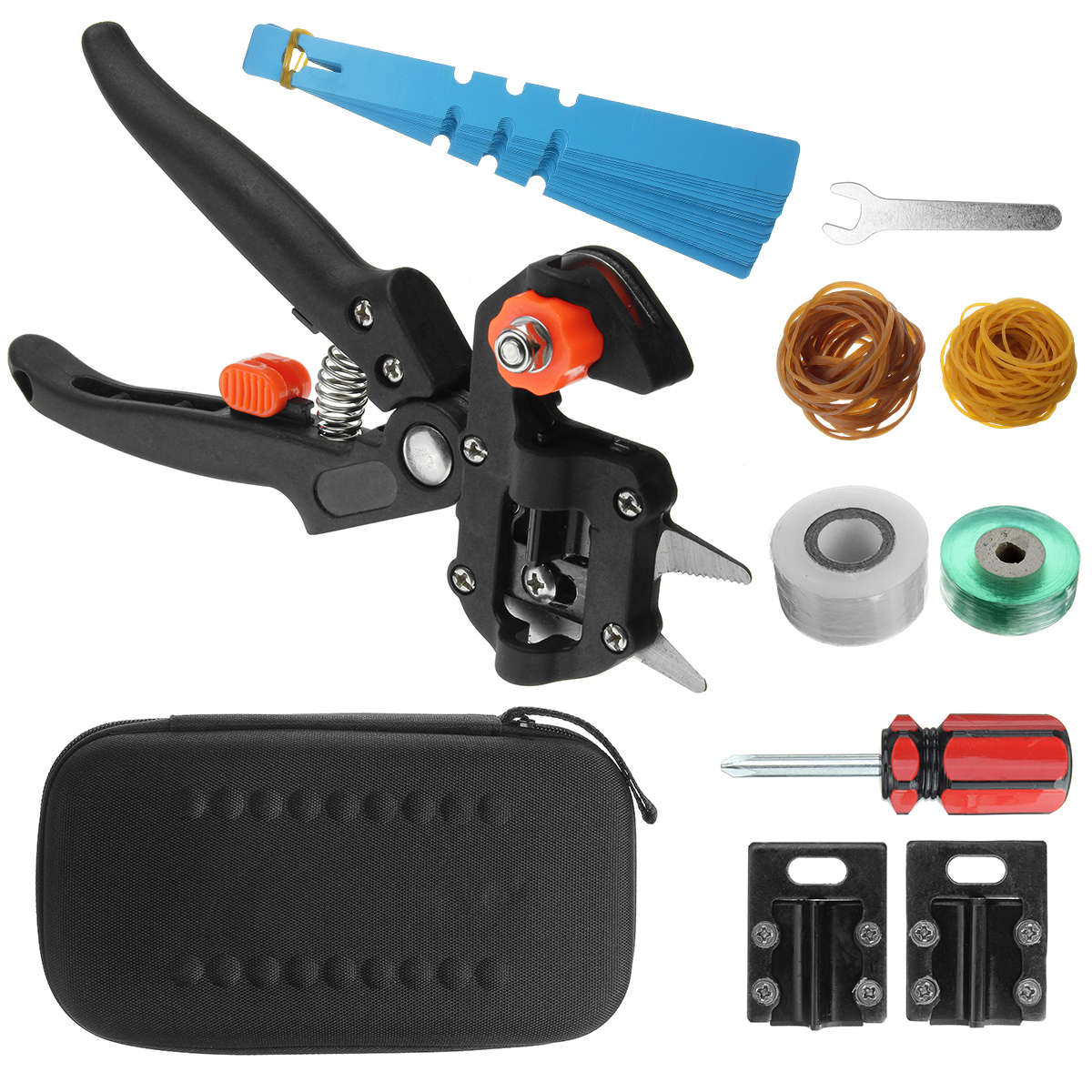 Professional Garden Grafting Cutting Tool Pruner Kit Branch Fruit Tree Cutting Scissors