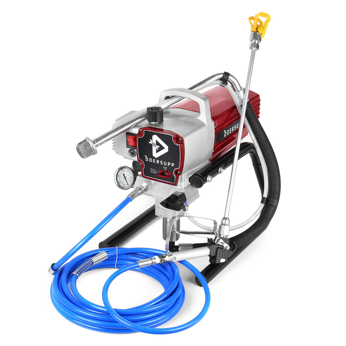 1800W High Pressure Electric Wall Airless Paint Sprayer Paint Machine Spray