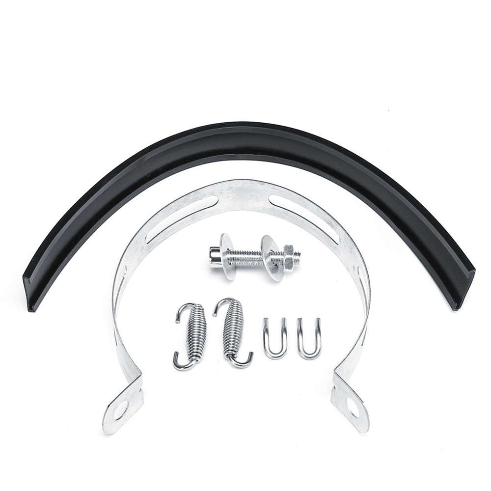 38-51mm 470mm Universal Aluminium Alloy Motorcycle Exhaust Muffler