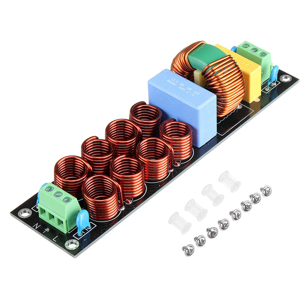20A Heavy Duty EMI Power Filter Purifier Noise Suppressor Audio Preamplifier Am