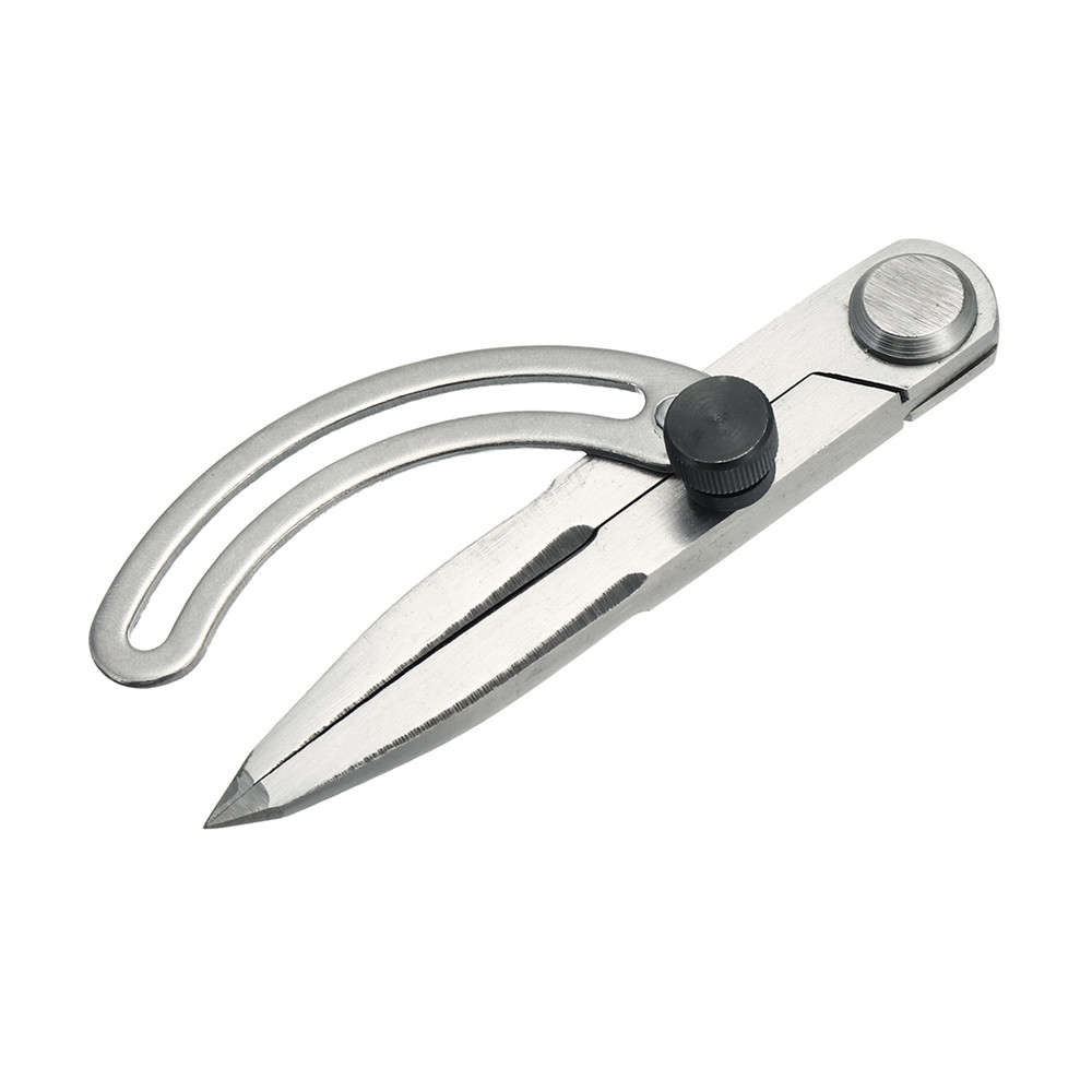 Adjustable Wing Divider Compasses Edge Creaser Rotating Scriber Caliper Gau