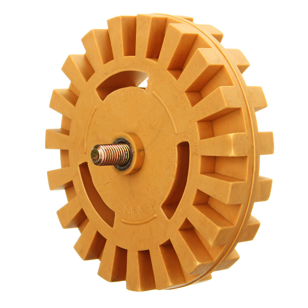 21mmx99mm Rubber Eraser Wheel Decal Removal Eraser Wheel 4 Inch Pneumatic Tools Rubber Replacement A