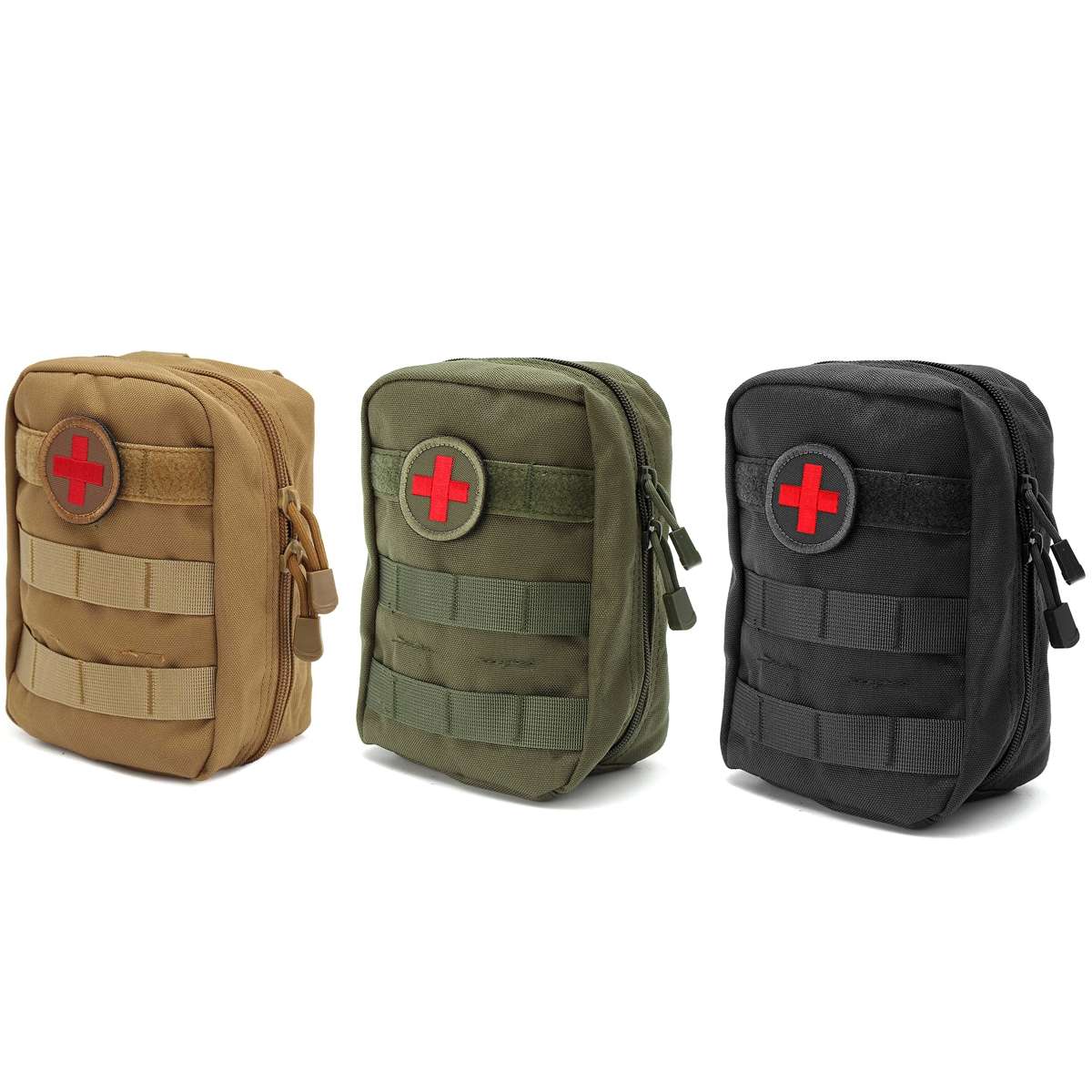 900D Nylon Tactical Molle Waist Bag Medical First Aid Utility Emergency Pouch