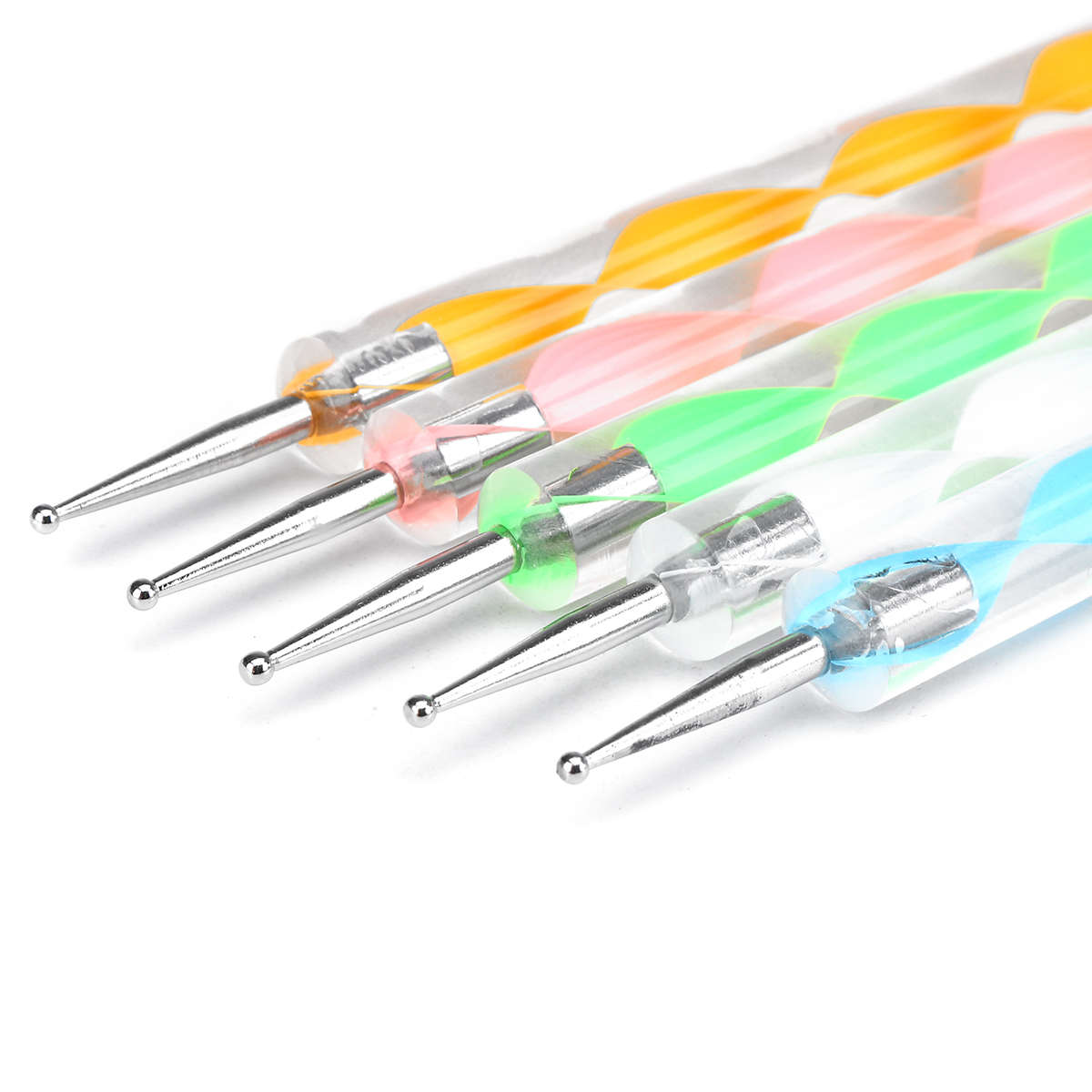 13Pcs Mandala Dotting Tools Set Rock Painting Kit Nail Art Pen Paint Stencil