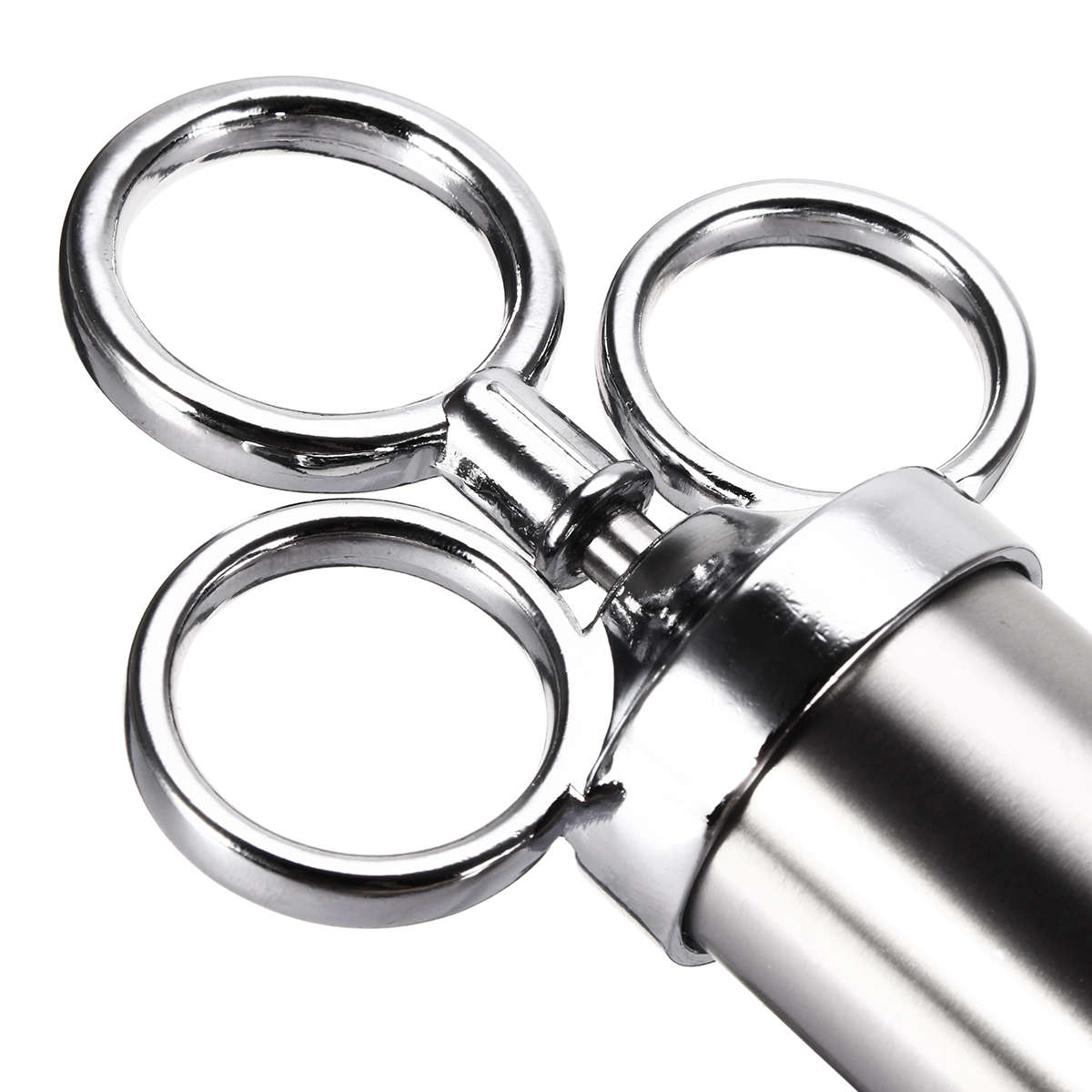 Stainless Steel Marinade Meat Flavor Injector 3 Needle Seasoning Turkey Food 2oz