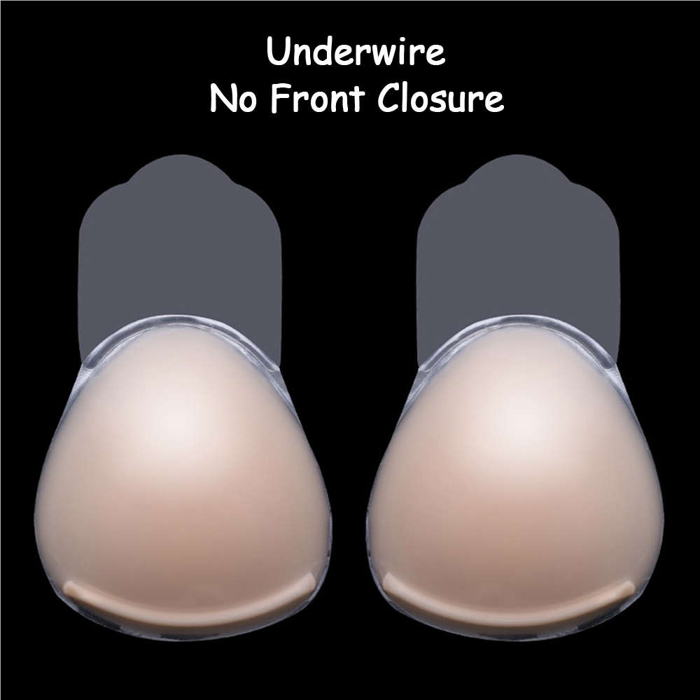 New Silicone Sticky Nipplecovers Push Up Adjustable Strapless Self-adhesive  Nu