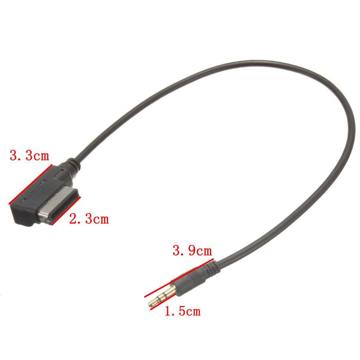 Audi Music Interface AMI MMI 3.5mm Jack Aux-IN MP3 Cable