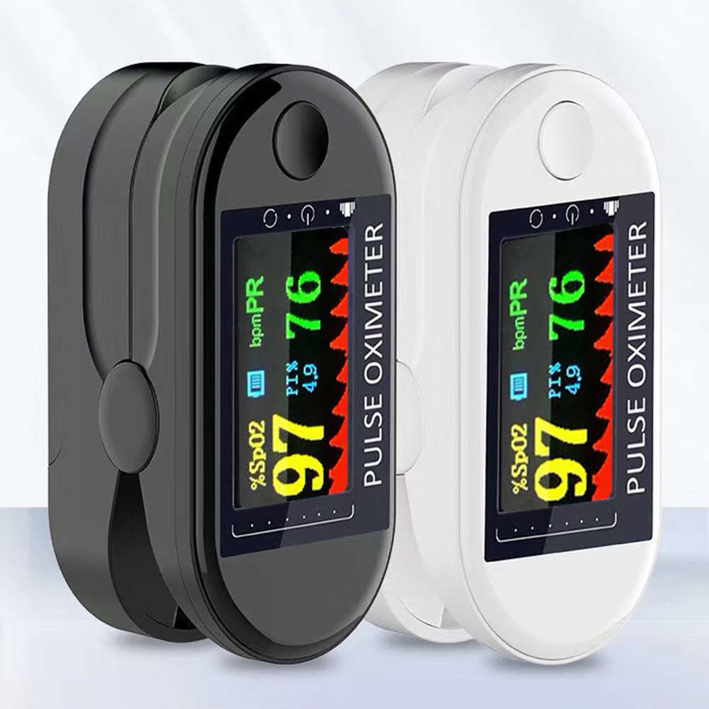 BOXYM H6 Finger Pulse Oximeter Oxygen Saturation Blood Oxygen Monitor Finger Clip Heart Rate Monitor