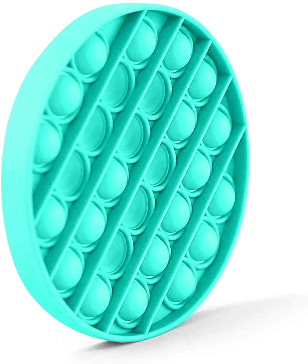 Bubble Sensory Decompression Toy Round Anti-stress Extrusion Fidget Reliever Fu