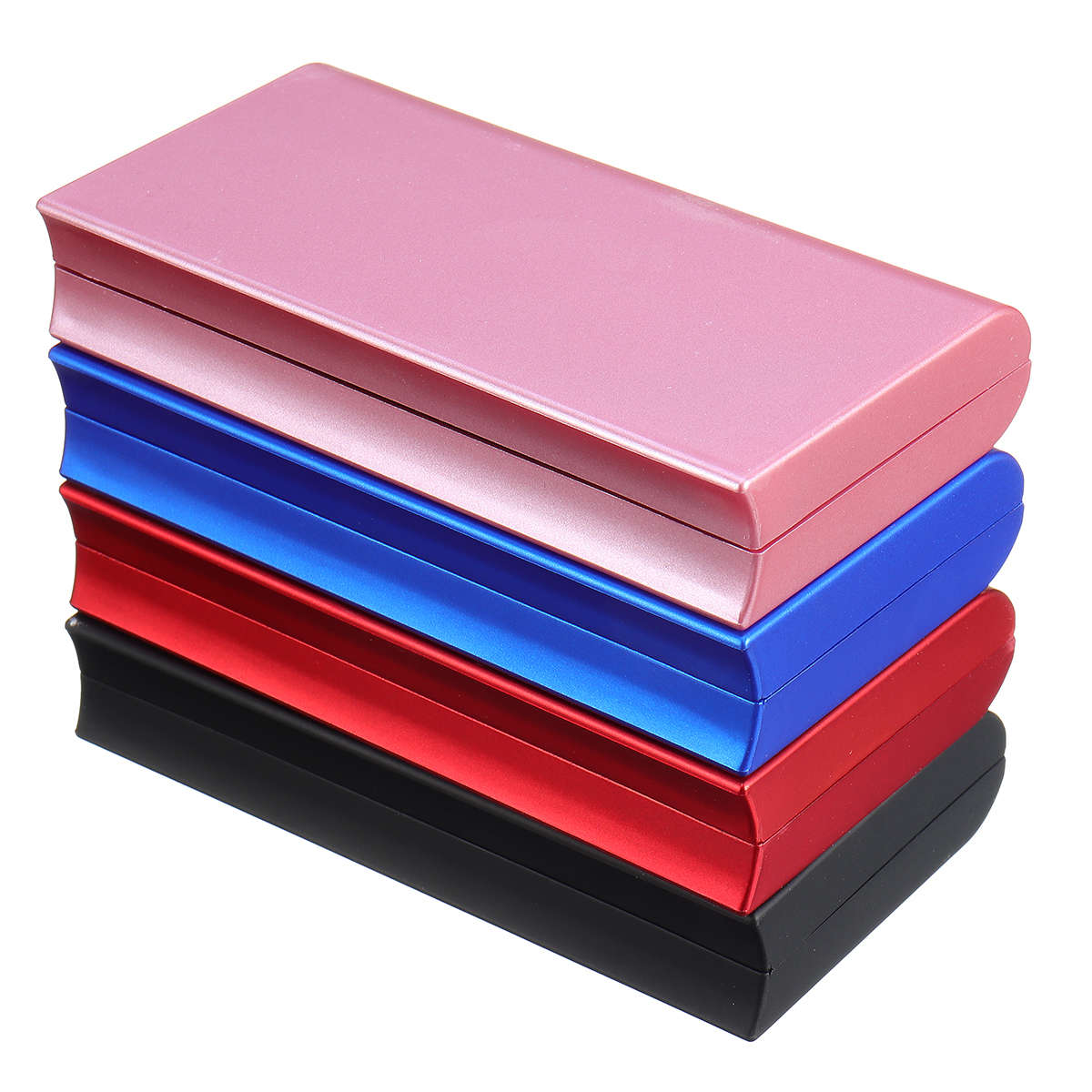 New Folding Rotating Rectangle Rose Ring Box Birthday Valentine's Day Jewelry Bo