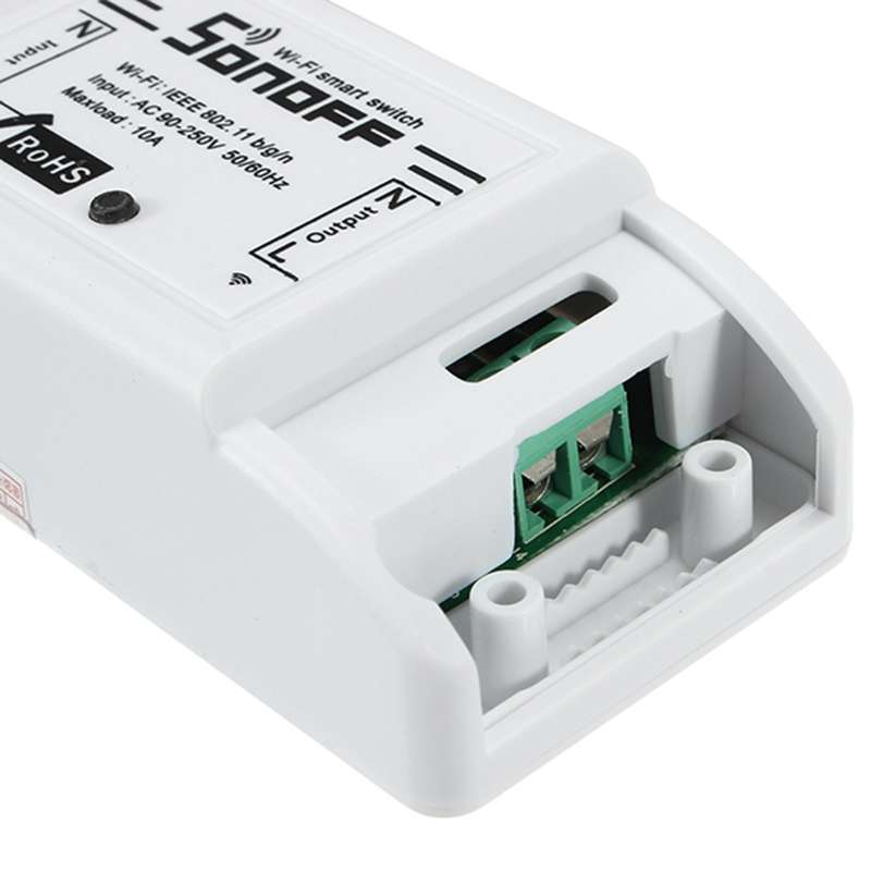 2Pcs SONOFF Basic 10A 2200W WIFI Wireless Smart Switch Remote Control Socket APP Timer AC90-250V 50/