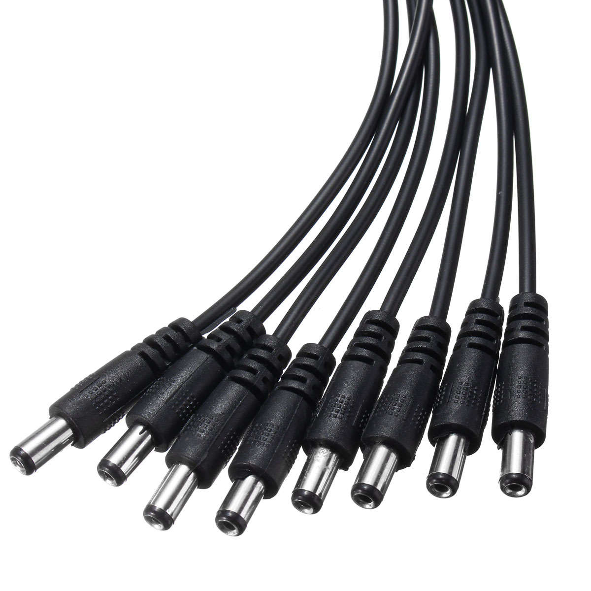 5.5x2.1mm DC 12V 6A Power Supply Adapter for CCTV Security Camera DVR + 8 Split Power Cable