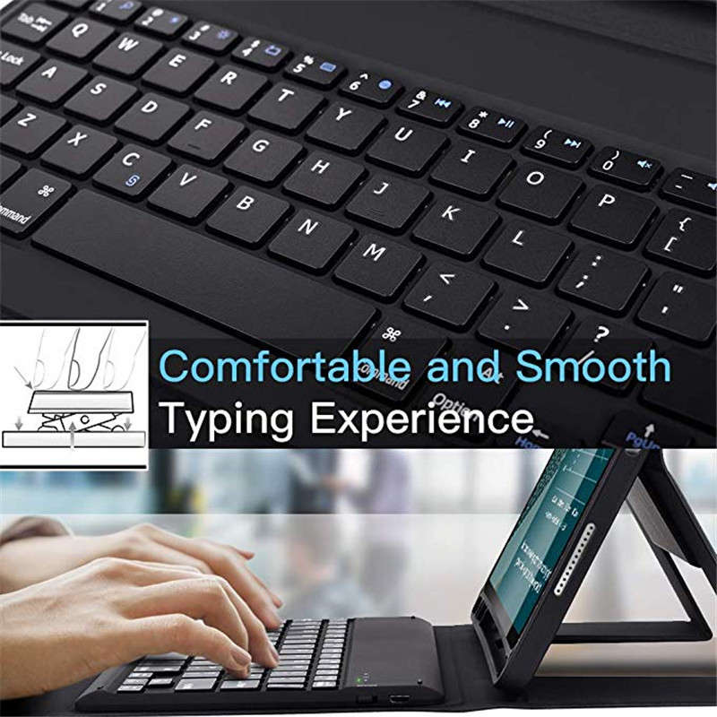 Bakeey 2 in 1 Multi-Functional Flip Foldable Smart Awake Sleep Wireles