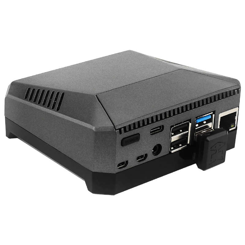 Catda Raspberry Pi 4B Argon ONE M.2 Expansion Board USB3.0 to SATA Connected to SSD Solid State Driv