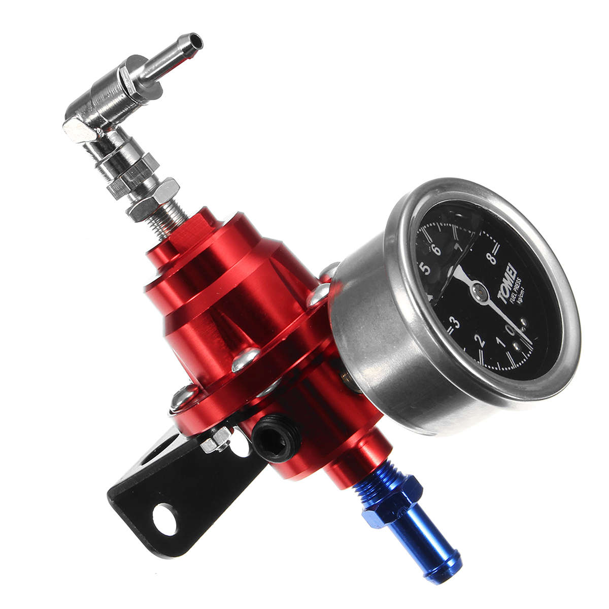 Universal Adjustable Car Fuel Hose Auto Pressure Regulator With 160PSI