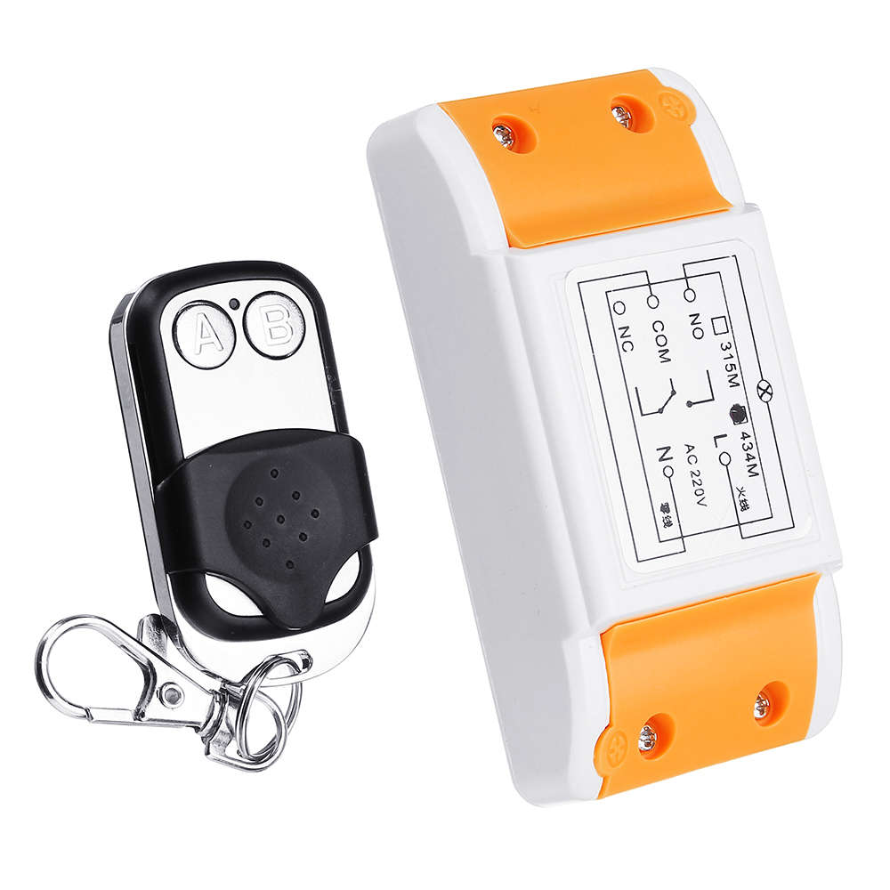 433MHz AC 220V 1CH Channel Wireless Remote Control Switch Module with Small