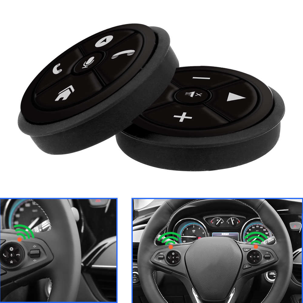 Universal Car Steering Wheel Controller 10 Keys Wireless Remote Control Buttons For Car Stereo Radio