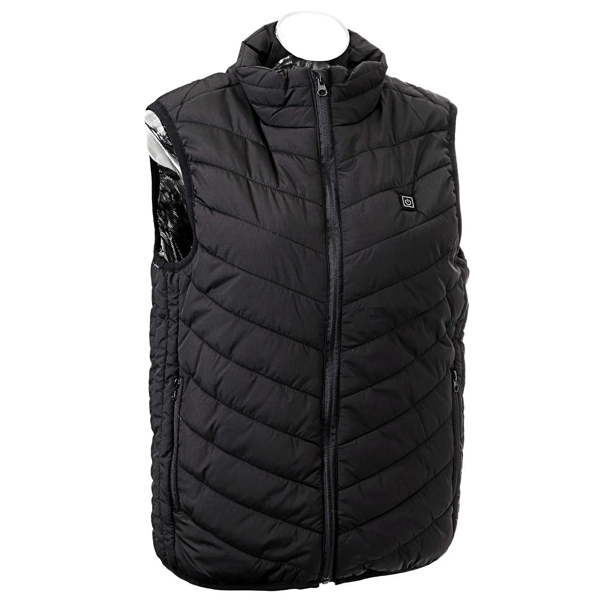 9 Heating Pads USB Electric Heated Vest Jacket Warm Body Warmer Pad