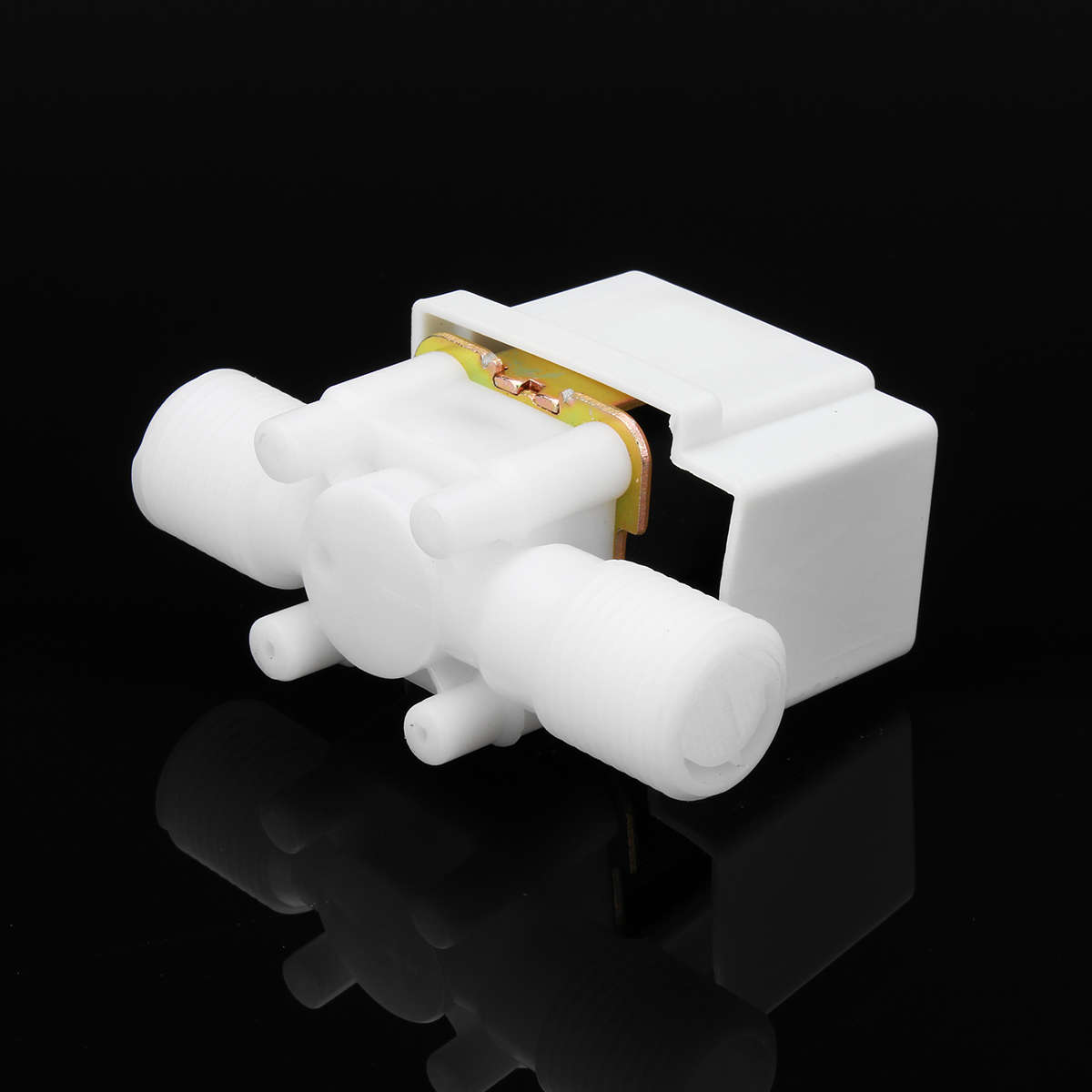 DC 12V Electric Solenoid Valve Switch Normally Closed Water Air Inlet Flow Switch