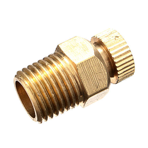 New PT 1/2 3/8 1/4 Inch Brass Drain Valve Air Compressor Male Threaded Water Drain Valve