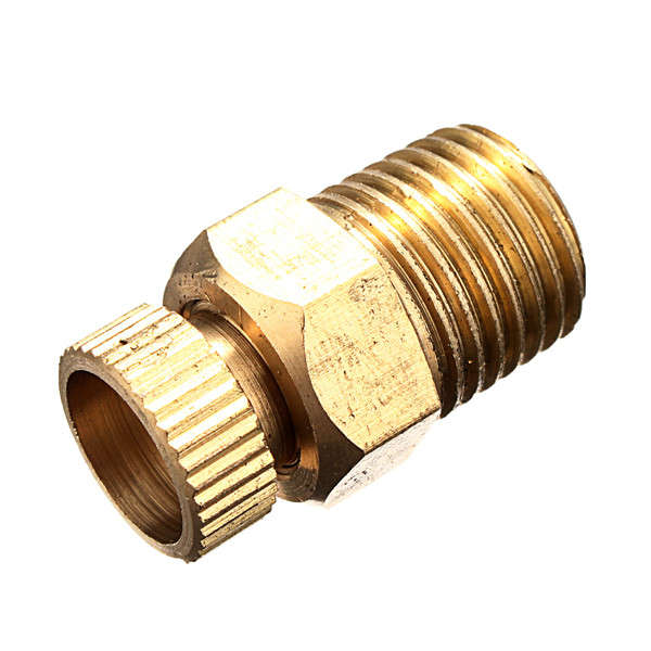 New PT 1/2 3/8 1/4 Inch Brass Drain Valve Air Compressor Male Threaded Water Drain Valve