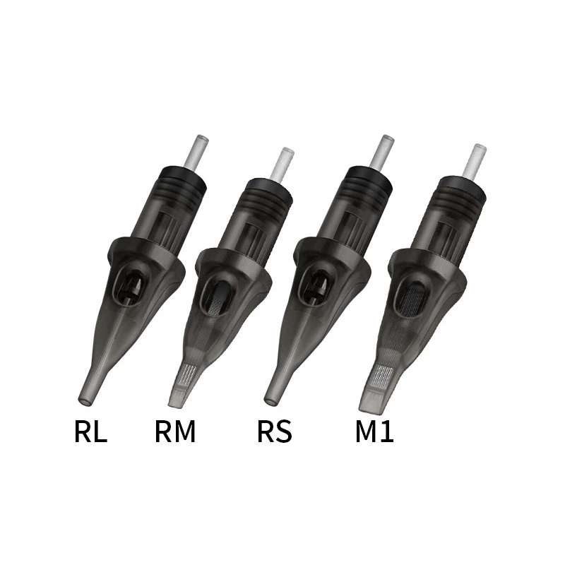 (Style #1211 Type RS )Cartridge Tattoo Needles RL RS RM M1 Disposable Sterilized Safety Tattoo N...