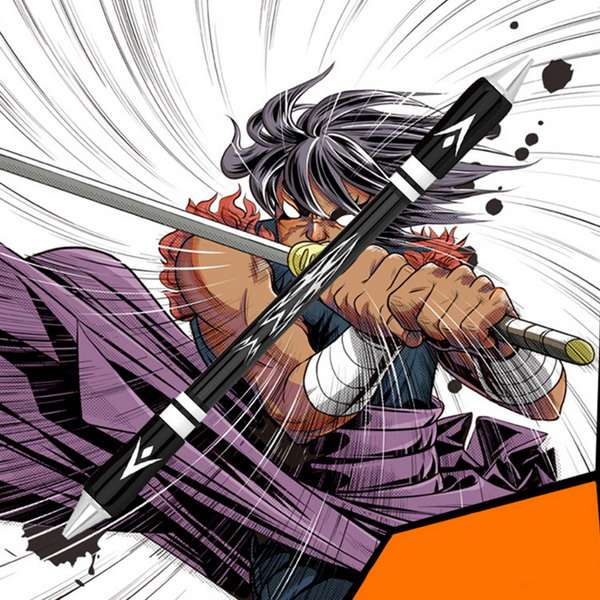 Xhandgame Series Pen Spinning Professional Competition Used Balance Upgraded Spinni...-(Color Black)