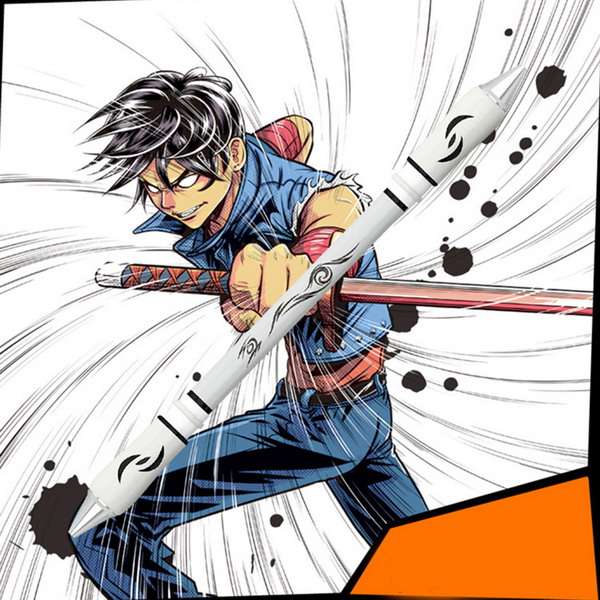 Xhandgame Series Pen Spinning Professional Competition Used Balance Upgraded Spinni...-(Color Black)