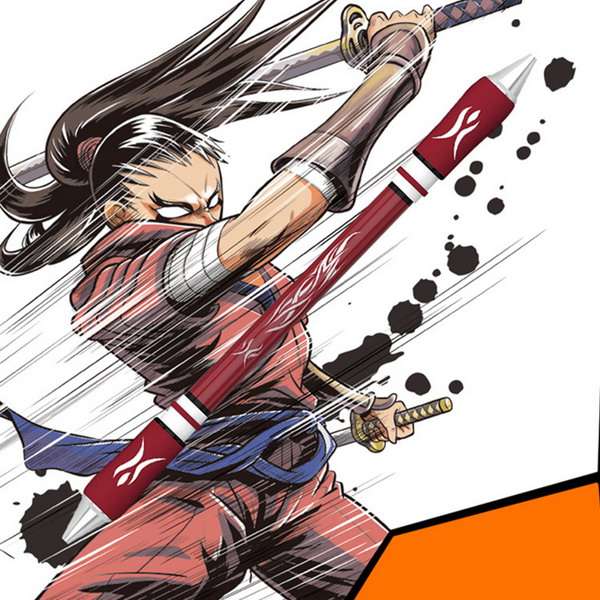 Xhandgame Series Pen Spinning Professional Competition Used Balance Upgraded Spinni...-(Color Black)