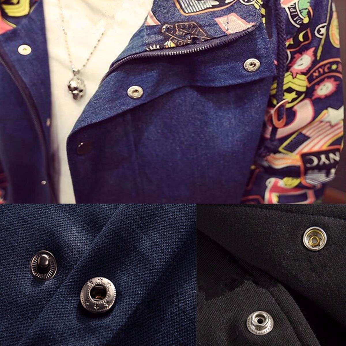 New 20pcs Press Stud Buttons Poppers Leather Craft with Fixings Tools Kit 201Tools