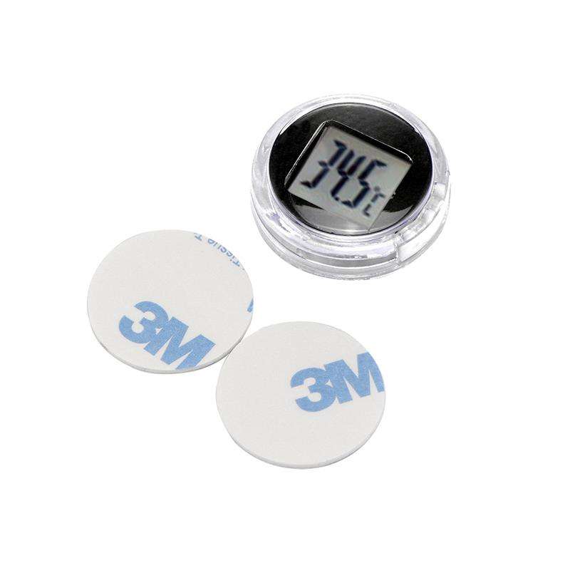 New Mini Digital Thermometer Celsius Waterproof Stick-On Motorbike Mount Digital Thermometer