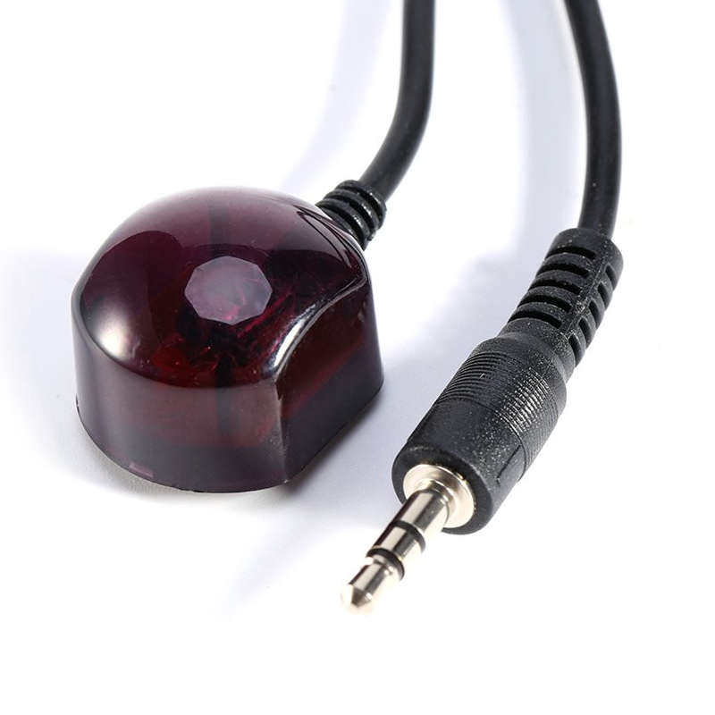 3.5mm IR Infrared Emitter Remote Control Receiver Extension Cord Cable With LED