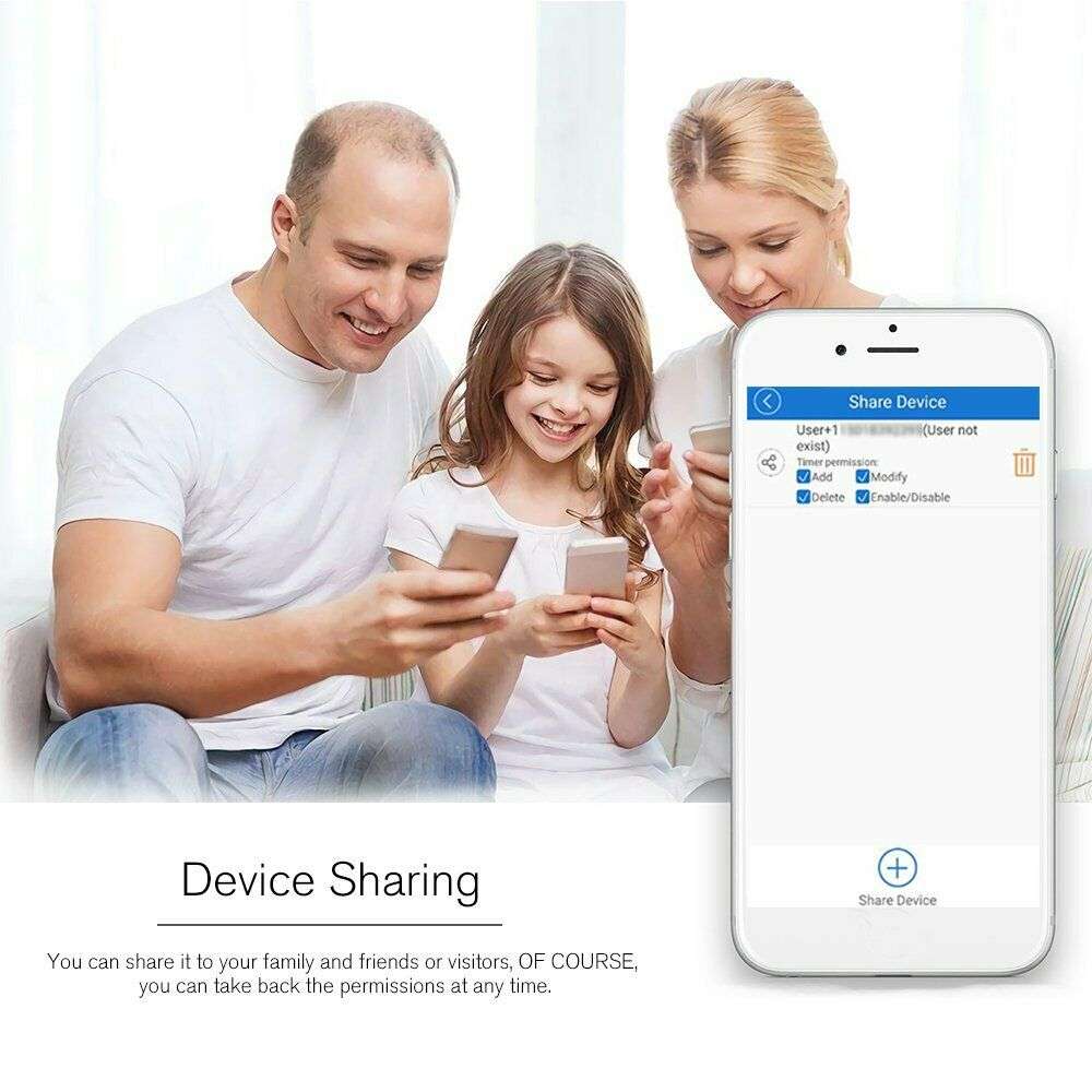 eWeLink WiFi Smart Garage Door Switch WiFi Garage Door Opener Remote Smart-Phone APP Control Switch