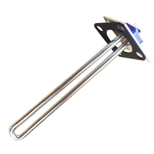 DC 24V 600W Water Heating Element Flat Flange Electric Heater Element with Gasket